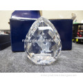 laser 3d crystal Etched Crystal Glass paperweight MH-F0530